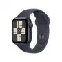 Išmanusis laikrodis Apple Watch SE GPS + Cellular 40 mm vidurnakčio aliuminio korpusas su vidurnakčio sportine juostele - S/M