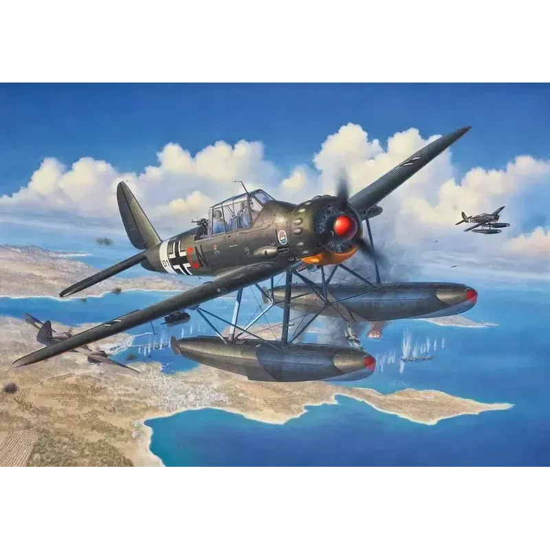 Plastikinis modelis REVELL ARADO AR 196A-3 jūrinis lėktuvas, 1:32 mastelio rinkinys