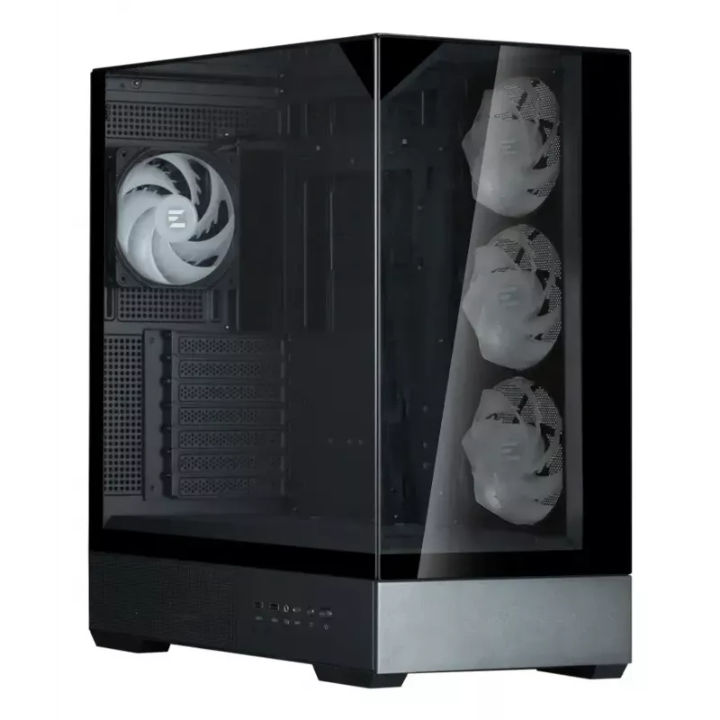 Korpusas Zalman P40 Prism Plus Midi Tower Juodas