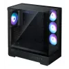 Korpusas Zalman P40 Prism Plus Midi Tower Juodas