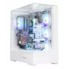 PC korpusas Zalman P40 Prism Plus White Midi Tower