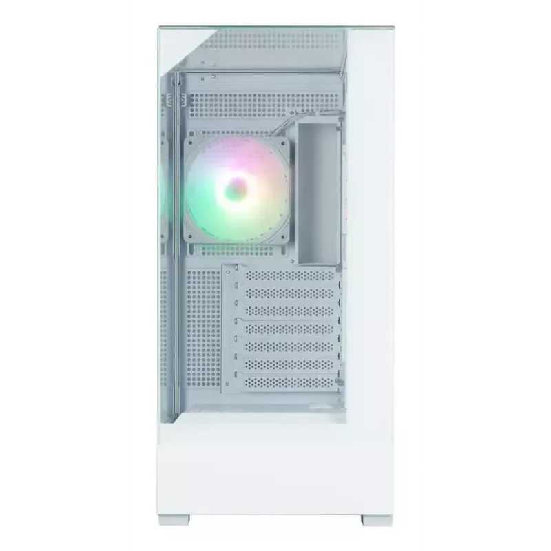 PC korpusas Zalman P40 Prism Plus White Midi Tower