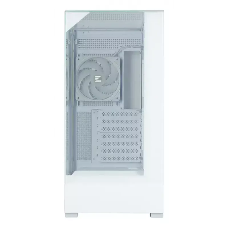 PC korpusas Zalman P40 Prism Plus White Midi Tower