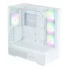 PC korpusas Zalman P40 Prism Plus White Midi Tower