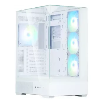 PC korpusas Zalman P40 Prism Plus White Midi Tower