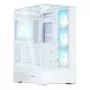 PC korpusas Zalman P40 Prism Plus White Midi Tower