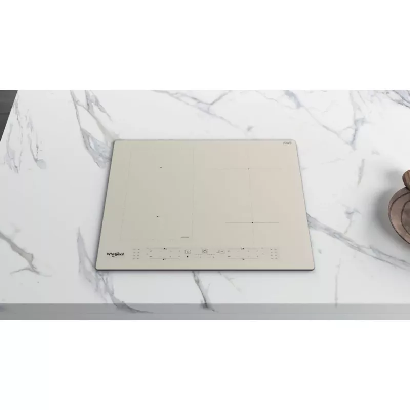 Whirlpool WLB6860NE/S Sidabrinė įmontuojama zoninė indukcinė kaitlentė 4 zonos