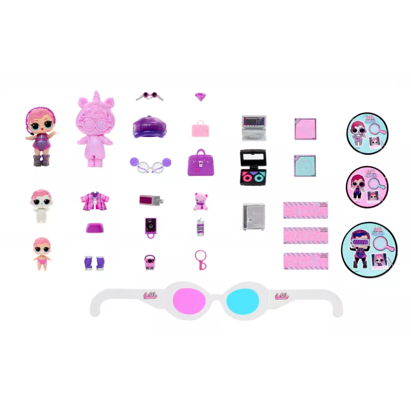 Mini lėlė L.O.L. Surprise! Eye Spy Ultimate Unboxing įvairiaspalvė