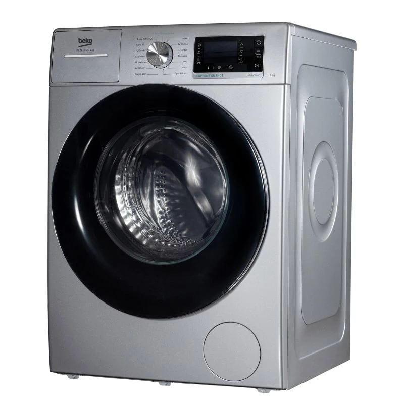 Skalbimo mašina BEKO AWB 912S/PRO BP — 9 kg, 1200 aps./min., nerūdijantis plienas