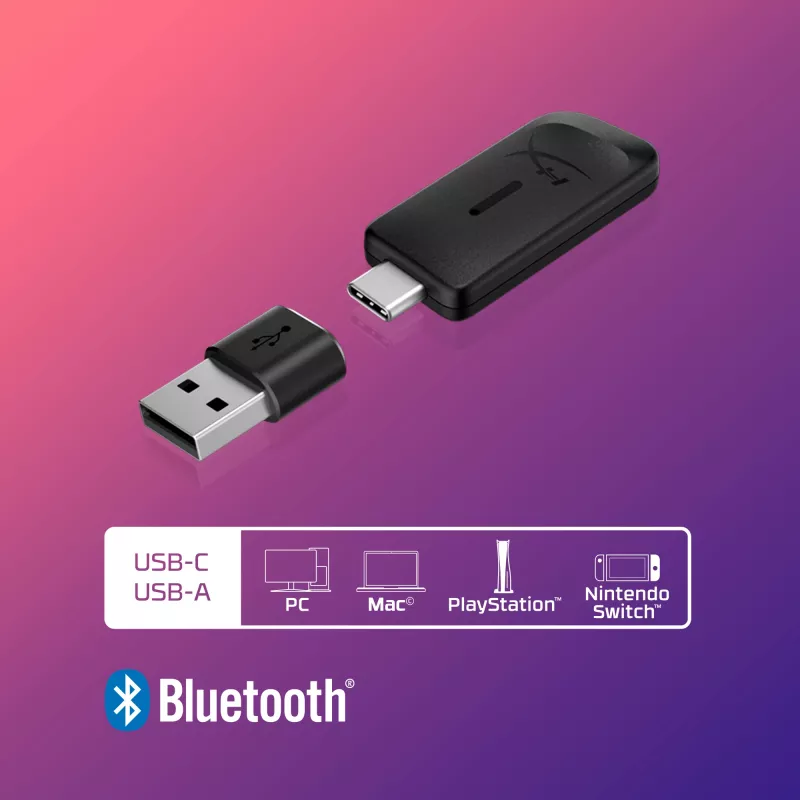HyperX Cloud III S Wireless – Belaidės žaidimų ausinės (Juodos)