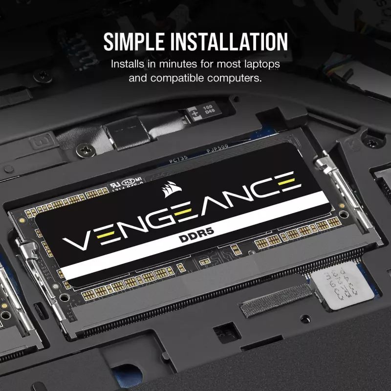 Atminties modulis CORSAIR Vengeance DDR5 24 GB SO-DIMM 4800 MHz 262-pin 1.1V CL40
