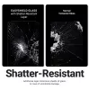 Grūdinto stiklo apsauginis stikliukas Crong EasyShield 2 vnt. paketas, skirtas iPhone 17 / 17 Pro / 16 Pro, aliumosilikatinis, blizgus