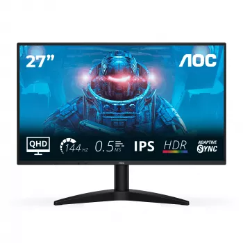 AOC B3 Q27B36X kompiuterio monitorius 68.6 cm (27 colių) 2560 x 1440 pikselių Quad HD LED juodas