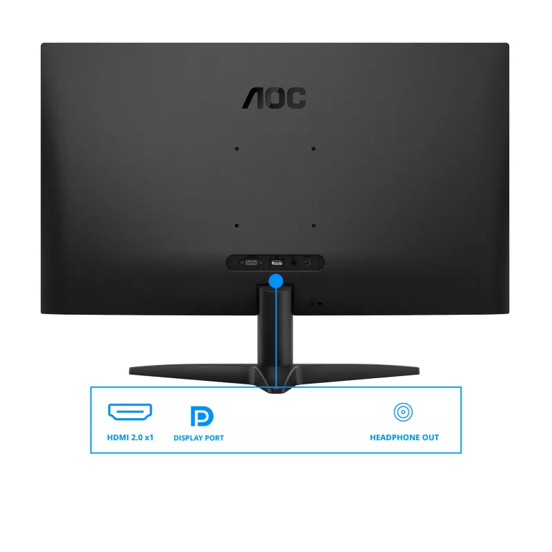 AOC B3 Q27B36X kompiuterio monitorius 68.6 cm (27 colių) 2560 x 1440 pikselių Quad HD LED juodas