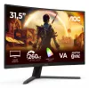 AOC G4 C32G42ZE žaidimų monitorius 80 cm (31.5 colio) 1920 x 1080 pikselių Full HD LED juodas, raudonas