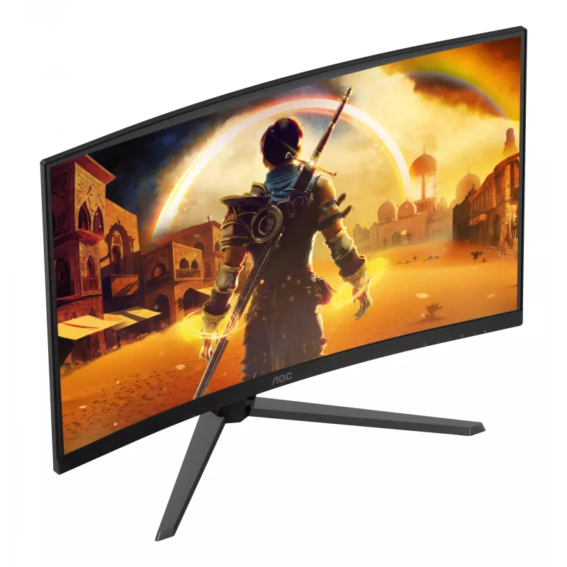 AOC G4 C32G42ZE žaidimų monitorius 80 cm (31.5 colio) 1920 x 1080 pikselių Full HD LED juodas, raudonas