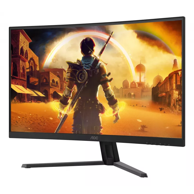 AOC G4 C32G42ZE žaidimų monitorius 80 cm (31.5 colio) 1920 x 1080 pikselių Full HD LED juodas, raudonas
