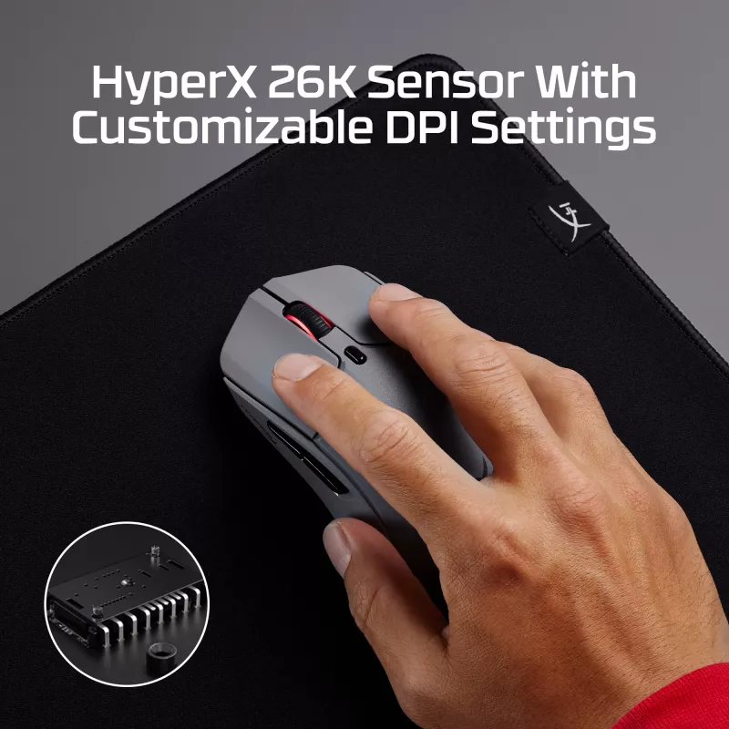 HyperX Pulsefire Haste 2 Pro – 4K belaidė žaidimų pelė
