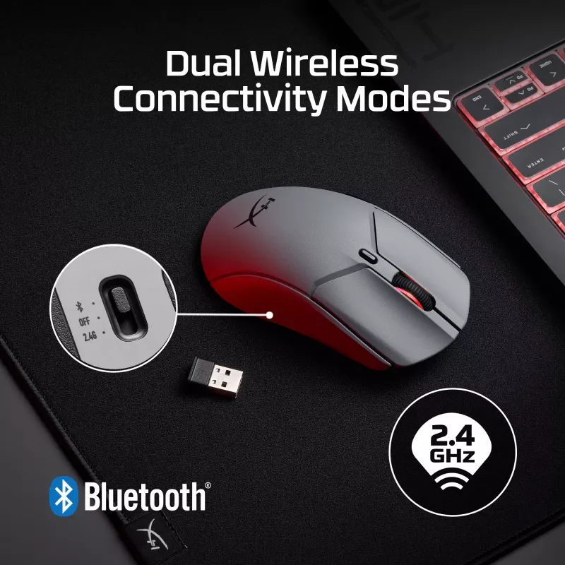 HyperX Pulsefire Haste 2 Pro – 4K belaidė žaidimų pelė