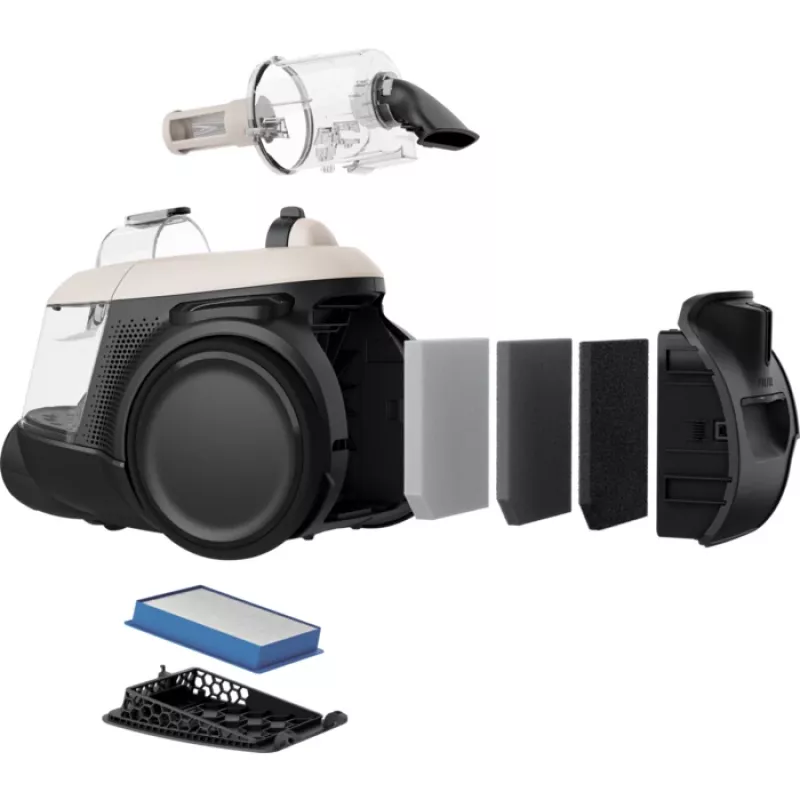 Siurblys Electrolux EL61H4SW juodas, baltas