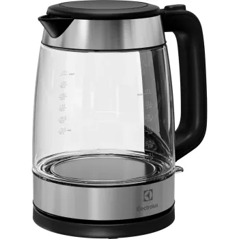 Elektrinis virdulys Electrolux E4GK1-4GB 1,7 L 2200 W Juodas, Nerūdijantis plienas, Peršviečiamas