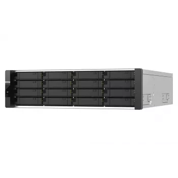 QNAP ES1686dc R2 NAS stelažas (3U) Intel® Xeon® D D-2142IT 48 GB DDR4 0 TB QNAP QES juoda, pilka