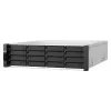 QNAP ES1686dc R2 NAS stelažas (3U) Intel® Xeon® D D-2142IT 48 GB DDR4 0 TB QNAP QES juoda, pilka