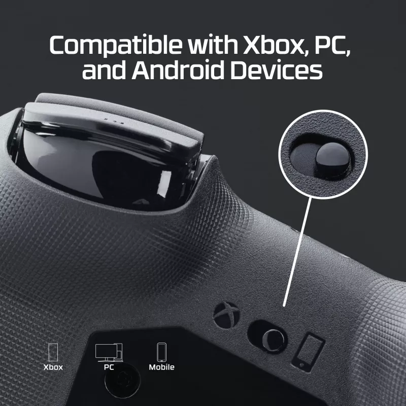HyperX Clutch Tanto Mini WD žaidimų valdiklis, džoistikas, Xbox, Xbox One, laidinis, USB, juodas, 2,95 m