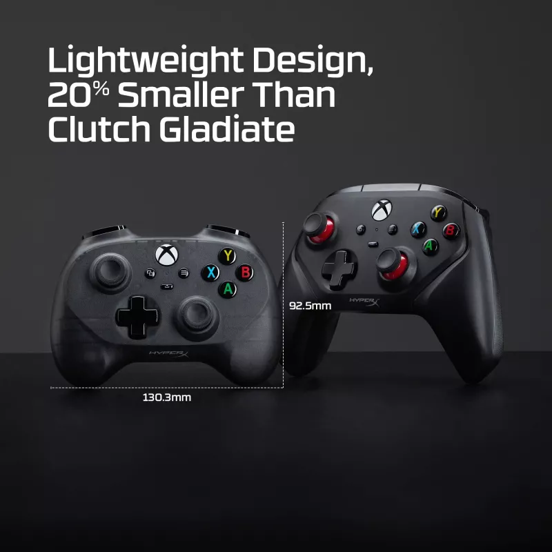HyperX Clutch Tanto Mini WD žaidimų valdiklis, džoistikas, Xbox, Xbox One, laidinis, USB, juodas, 2,95 m