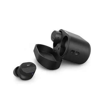 Philips 5000 serijos TAT5000BK/00 belaidžiai ausiniai į ausį su Bluetooth ir aktyviu triukšmo slopinimu, juodi