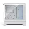 Fractal Design Pop 2 Air White TG RGB Midi Tower korpusas — ATX/Micro‑ATX/Mini‑ITX, grūdintas stiklas, 3x120 mm priekiniai RGB ventiliatoriai