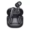 Belaidės ausinės Audiocore AC591 PRO – hibridinis ANC, ENC, 6 mikrofonų, USB‑C įkrovimas, iki 9h veikimo, suderinamos su Tuya, juodos