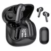 Belaidės ausinės Audiocore AC591 PRO – hibridinis ANC, ENC, 6 mikrofonų, USB‑C įkrovimas, iki 9h veikimo, suderinamos su Tuya, juodos