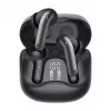 Belaidės ausinės Audiocore AC591 PRO – hibridinis ANC, ENC, 6 mikrofonų, USB‑C įkrovimas, iki 9h veikimo, suderinamos su Tuya, juodos