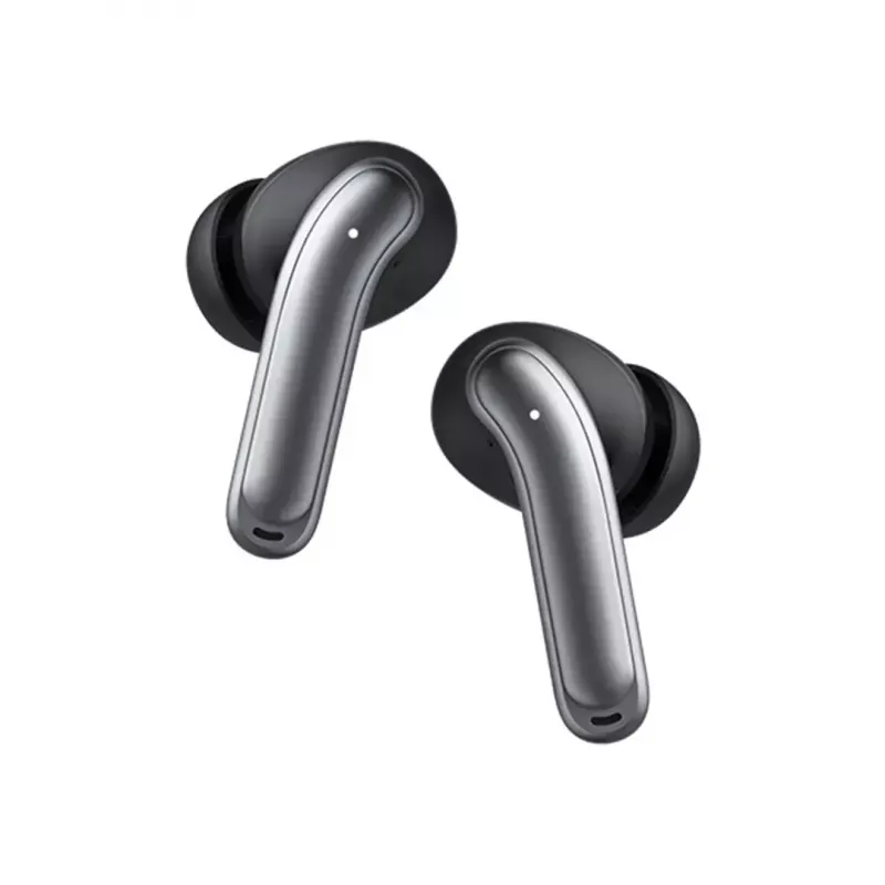 Belaidės ausinės Audiocore AC591 PRO – hibridinis ANC, ENC, 6 mikrofonų, USB‑C įkrovimas, iki 9h veikimo, suderinamos su Tuya, juodos