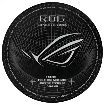 Kilmė grindims ASUS ROG Cosmic Mat II OS111, apvali, 117 cm skersmens, skirta žaidimų ar biuro kėdei