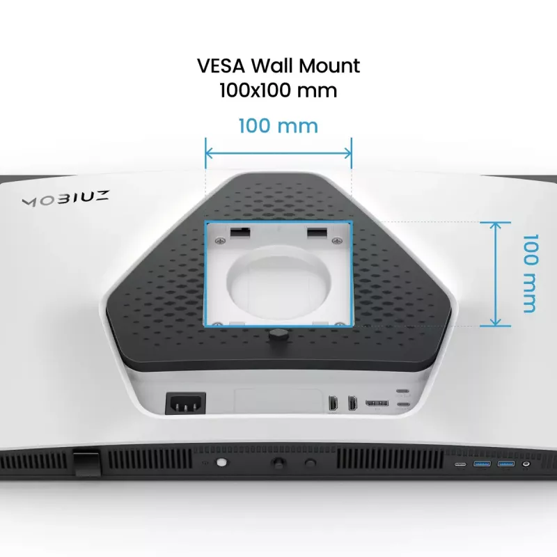 BenQ EX271UZ kompiuterio monitorius 67,3 cm (26,5 colio) 3840 x 2160 pikselių 4K Ultra HD OLED juoda, balta