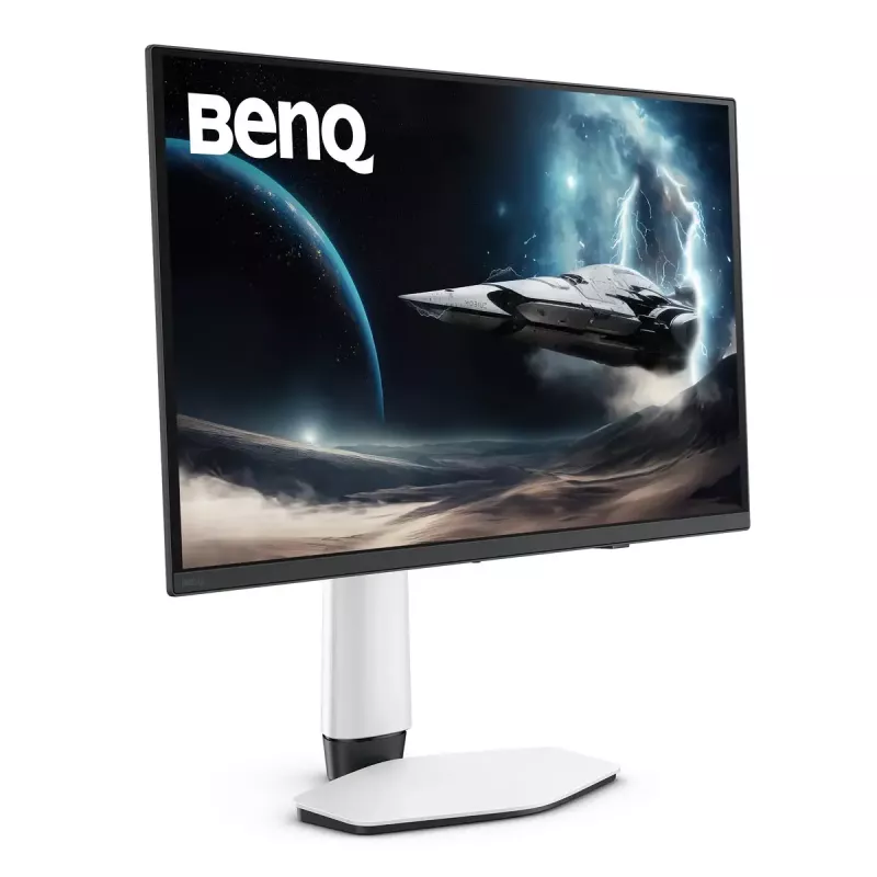 BenQ EX271UZ kompiuterio monitorius 67,3 cm (26,5 colio) 3840 x 2160 pikselių 4K Ultra HD OLED juoda, balta