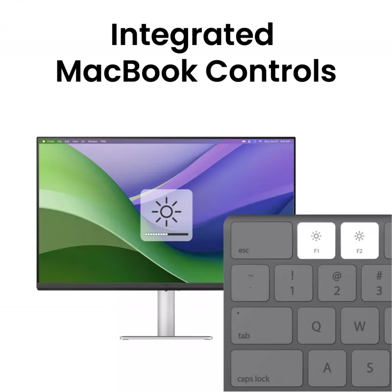 27 colių BenQ MA270UP IPS kompiuterio monitorius 3840 x 2160 4K Ultra HD, 5 ms, 450 cd/m², USB-C, įmontuoti garsiakalbiai, VESA, baltas