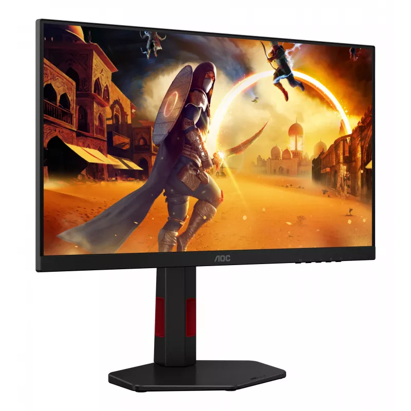 AOC G4 24G4ZR monitorius 60.5 cm (23.8 col.) 1920 x 1080 pikselių Full HD LED juodas, raudonas