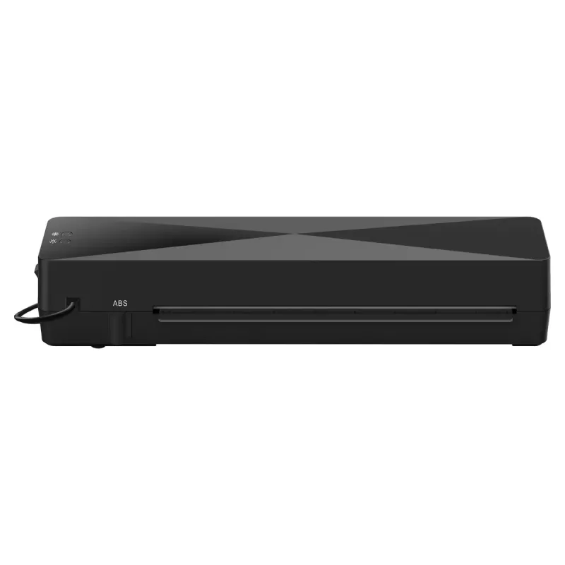 Šalto/karšto laminavimo aparatas SAVIO LR-01/B – maksimalus laminavimo plotis 230 mm, 320 mm/min, 300 W, juodos spalvos
