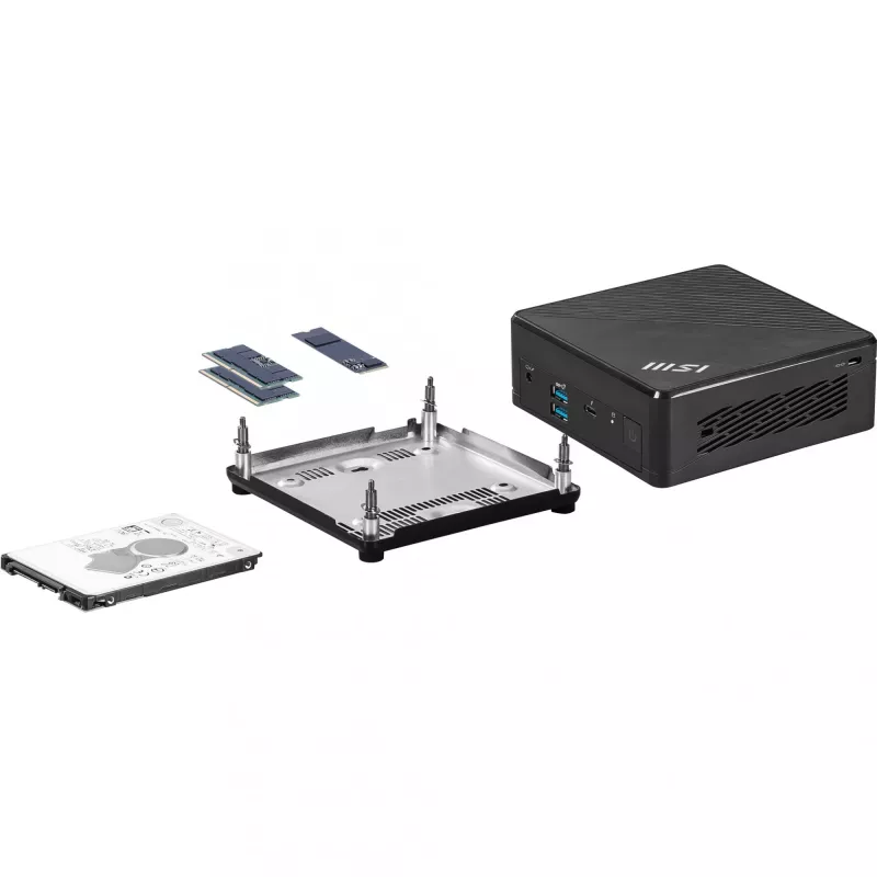 MSI Cubi 5 1M-438BEU 0,6L dydžio mini kompiuteris juodas Intel SoC