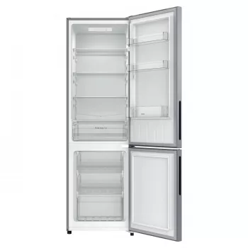 Candy City Combi CCG3L517ES laisvai pastatomas šaldytuvas, 262 L, sidabrinės spalvos