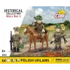 Cobi blokeliai Lenkų ulonai 44 detalių konstruktorius COIB-2062