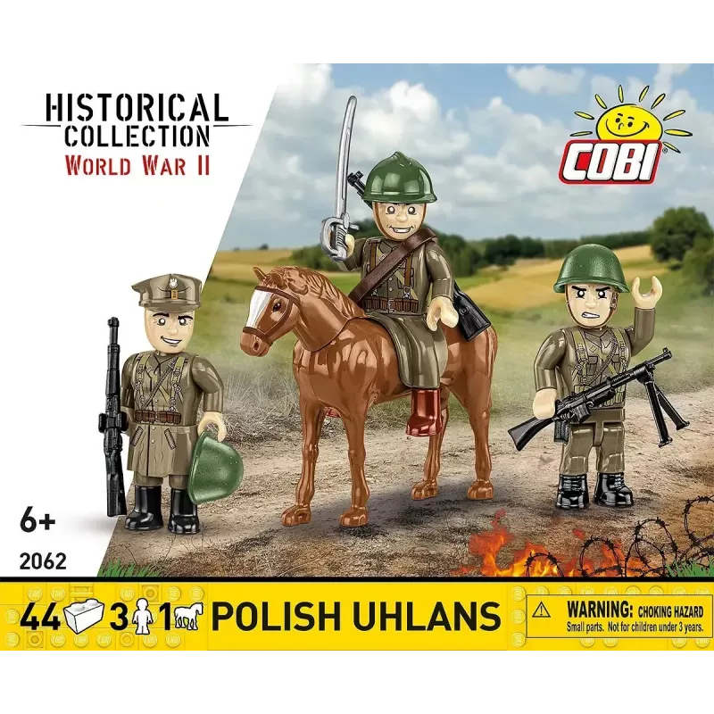 Cobi blokeliai Lenkų ulonai 44 detalių konstruktorius COIB-2062