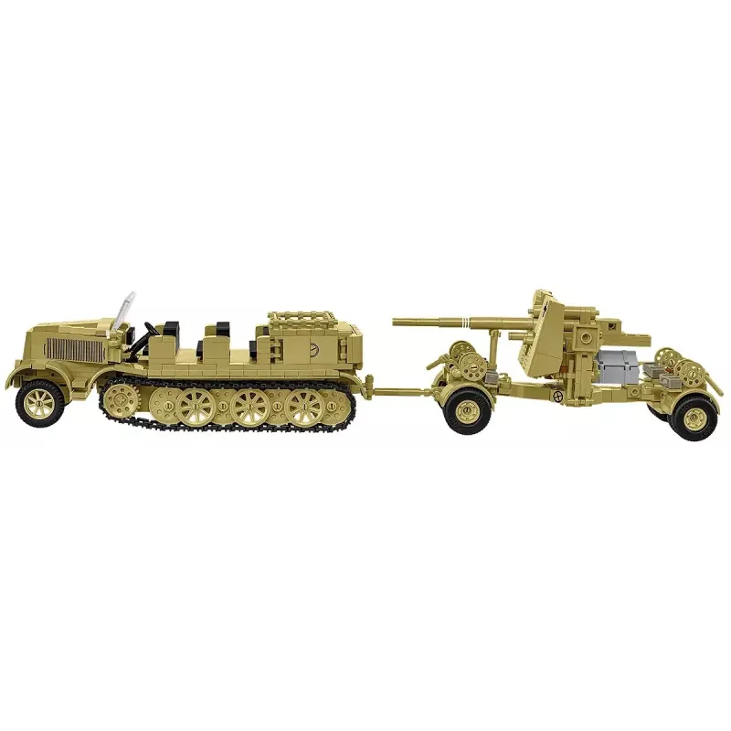 Cobi Blocks Sd.Kfz.8 su 8.8 cm Flak 36 statybos rinkinys, 975 dalių