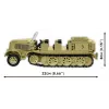 Cobi Blocks Sd.Kfz.8 su 8.8 cm Flak 36 statybos rinkinys, 975 dalių