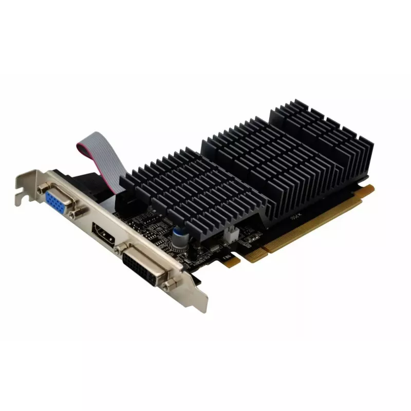Vaizdo plokštė AFOX Radeon HD 6450 2GB DDR3 64-bit DVI HDMI VGA Low Profile Passive AF6450-2048D3L9-V2