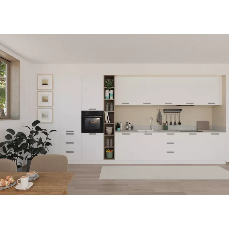 Candy Idea FIDC N502 65 L juodas orkaitė