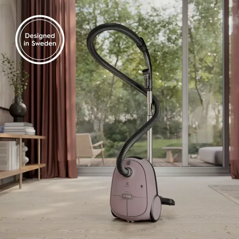 Cikloninis dulkių siurblys Electrolux EB61CWPTD – 850 W, 3,5 L dulkių maišas, sausas valymas, rožinė